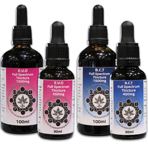 TKC Full Spectrum Cannabis Tinctures