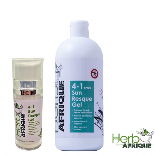 Herbafrique 4-in-1 Sun Resque Gel and Mosquito Repellent