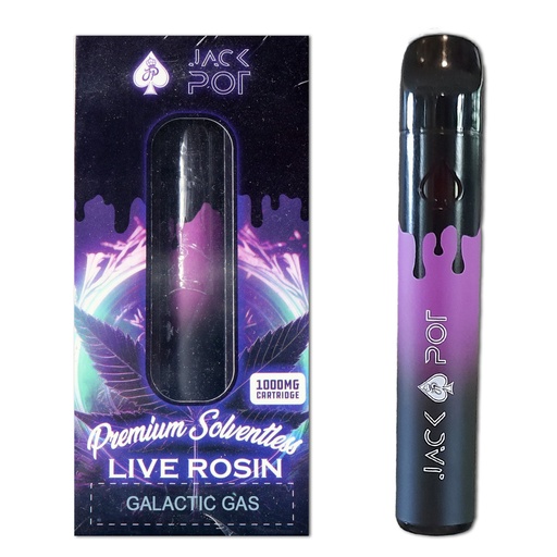 Live Rosin Disposable Vapes 1ml - Galactic Gas (Indica)