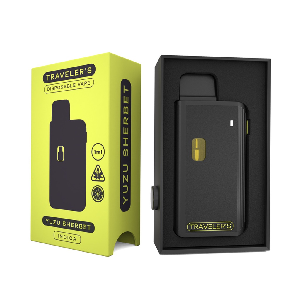 Traveler's® Stealth Disposable Vapes 1ml - Yuzu Sherbet (Indica