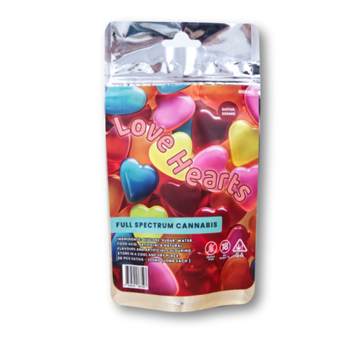 Gummies - Love Hearts 200mg Full Spectrum