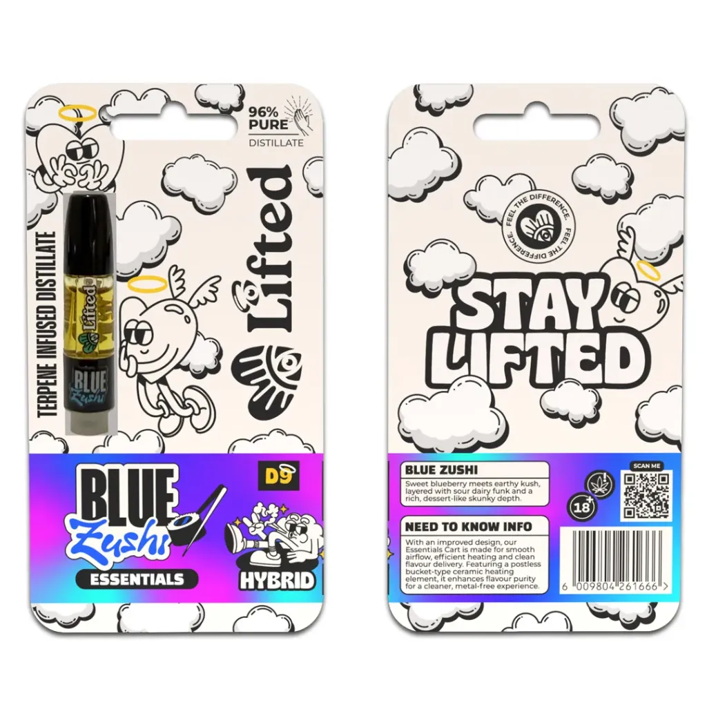 blue zushi vape Distillate Carts 1ml - (Hybrid) Size:8mL Vuse Go Max Buyer battery-safety