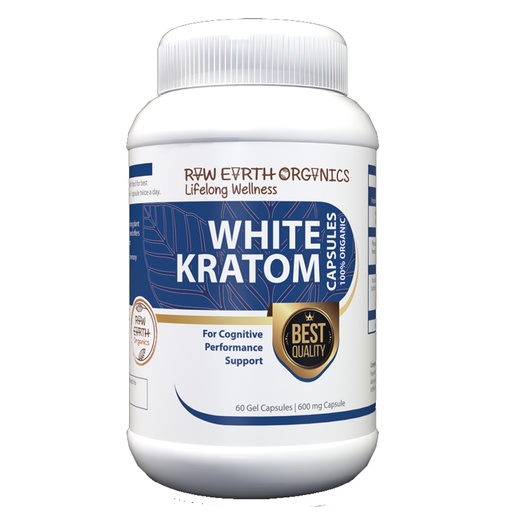 Raw Earth Organics White Kratom 90's